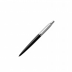 Ручка шариковая Parker Jotter Color Black, толщина линии M, нержавеющая сталь, блистер