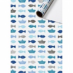 Бумага упаковочная для подарков рулон Stewo Eugen, 0.7 x 2 м