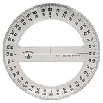 Транспортир 360° Domingo Ferrer Protractor Junior, длина 10 см