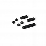 Клипса самоклеящаяся до 5 мм Durable Cavoline Clip Mix, 7 штук, пластик