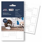 Этикетки для проводов Avery Zweckform Living, 60 x 40 мм, 8 штук на листе, 4 листа