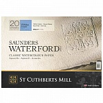 Бумага для акварели ST Cuthberts Mill Saunders Waterford, 300 г/м2, 260 х 180 мм, 20 листов