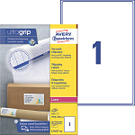 Этикетки адресные Avery Zweckform быстрого отклеивания QuickPEEL 199.6 x 289.1мм, L+CL, 100 листов