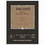 Альбом для графики Arches, среднее зерно, 200 гр/м2, 23 x 31см, 16 листов, кремовый