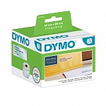 Этикетки адресные для принтеров Dymo Label Writer, прозрачные, 89 мм х 36 мм, 260 штук