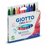 Набор пастели восковой Giotto Cera Maxi, утолщеннные, 12 цветов