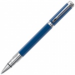 Ручка-роллер Waterman Perspective Obsession Blue CT, толщина линии F, хром