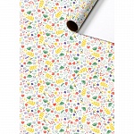 Бумага упаковочная для подарков рулон Stewo Feline rose, 0.7 x 2 м, розовый