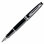 Ручка перьевая Waterman Expert 3 Black CT, толщина линии F, палладий