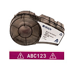 Картридж Brady M21-500-595, виниловая лента, белый шрифт, 6.4 м х 12.7 мм