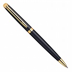 Ручка шариковая Waterman Hemisphere Matte Black GT, толщина линии M, позолота 23К