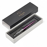 Ручка шариковая Parker Jotter Core Victoria Violet CT, толщина линии М, хром