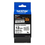 Картридж brother tze-s231 с лентой 12 мм х 8 м, пластик, усиленный клей, черный шрифт