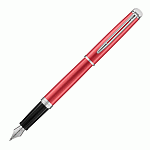 Ручка перьевая Waterman Hemisphere Red Comet CT, толщина линии F, палладий