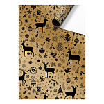 Бумага упаковочная для подарков рулон Stewo Cedric, 0.7 x 1.5 м