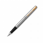 Ручка перьевая Parker Jotter Core Stainless Steel GT, толщина линии M, нержавеющая сталь